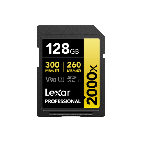 TARJETA SD 128 GB LEXAR V90